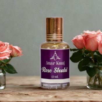 Attar Kunj Rose Sahi 12ml Roll-On – Pure Kannauj Attar