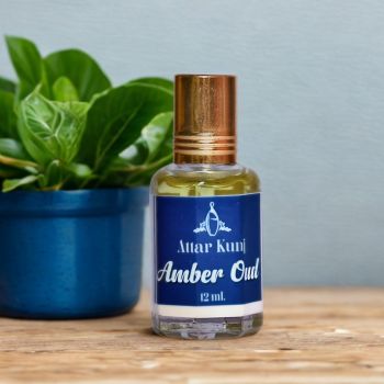 Ambar Oud Attar 12ml by Attar Kunj – Pure Kannauj Fragrance