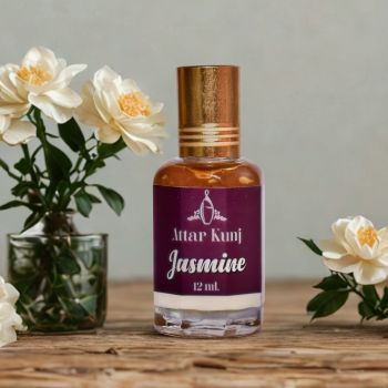 Attar Kunj Kannauj Jasmine 12ml – Long Lasting Natural Attar