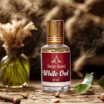Kannauj White Oud 12ml Attar – Attar Kunj Perfume Oil
